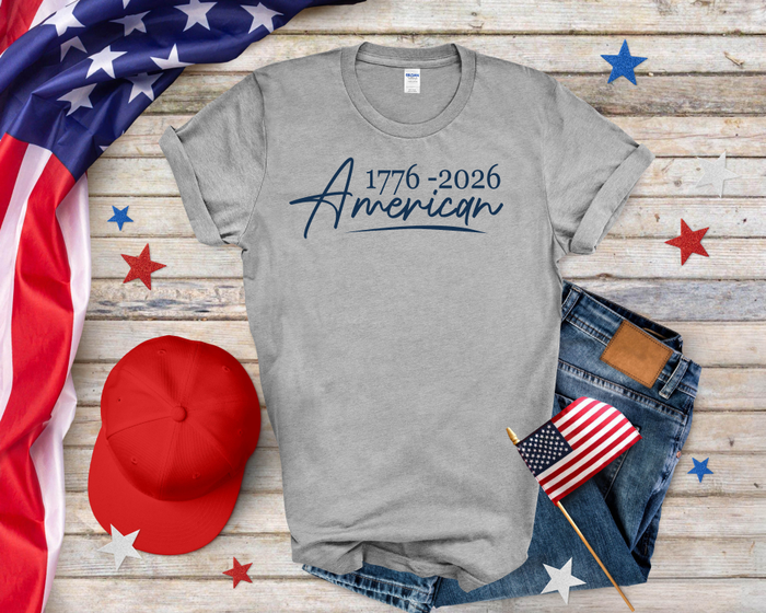 American Script Softstyle Tee Shirt