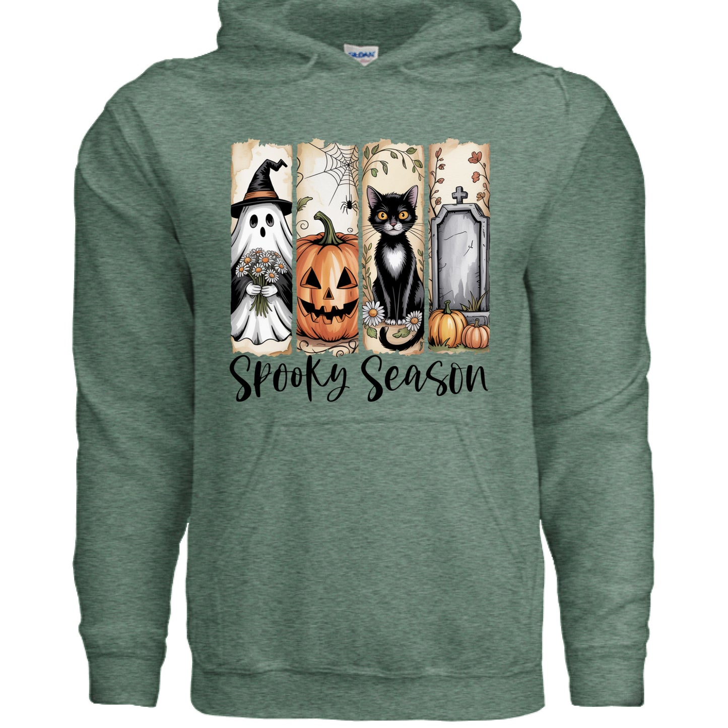 Heather Sport Dark Green - FRONT